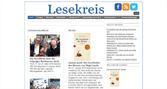 Desktop Screenshot of lesekreis.org