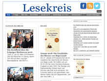 Tablet Screenshot of lesekreis.org